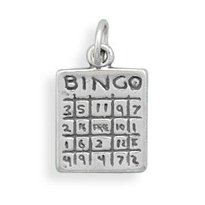 Bingo Card Charm