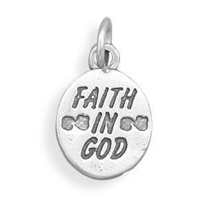 Faith in God Charm