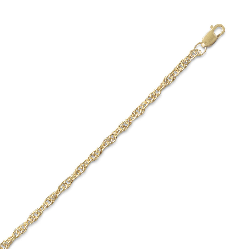 14/20 Gold Filled Rope Chain (2.5mm)